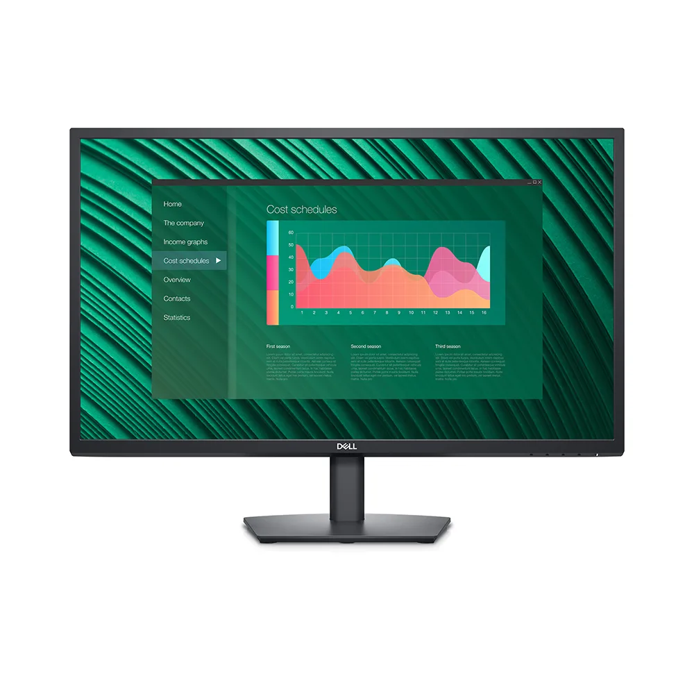 MONITOR (จอมอนิเตอร์) DELL E2723H 27 INCH VA FHD 60Hz (VGA+DP1.2)