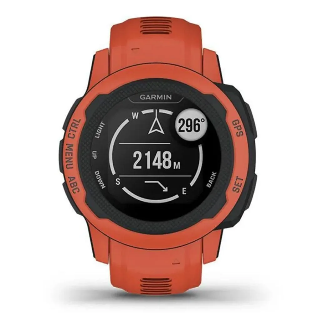 SMART WATCH (นาฬิกาอัจฉริยะ) GARMIN INSTINCT 2S STANDARD EDITION POPPY - Image 2