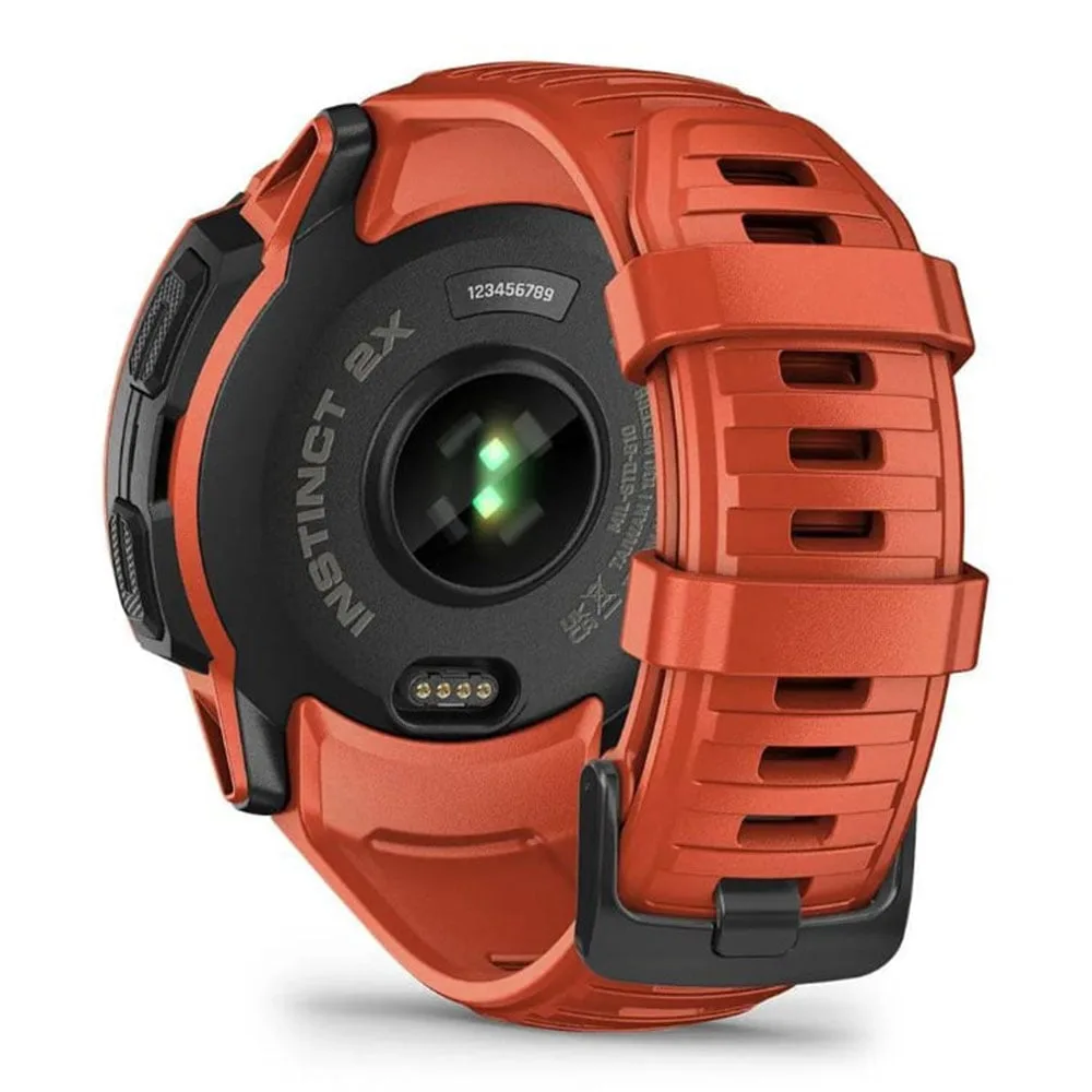SMART WATCH (นาฬิกาอัจฉริยะ) GARMIN INSTINCT 2X SOLAR FLAME (RED) - Image 4