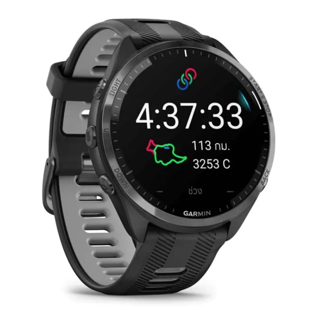 SMART WATCH (นาฬิกาอัจฉริยะ) GARMIN FORERUNNER 965 AMOLED (BLACK) - Image 3