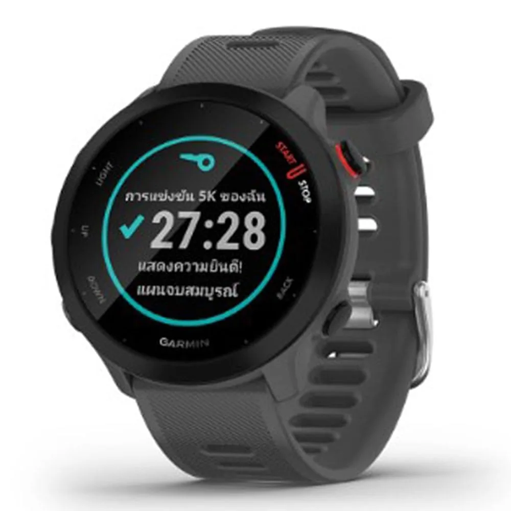 SMART WATCH (นาฬิกาอัจฉริยะ) GARMIN FORERUNNER 55 MONTERRA GREY