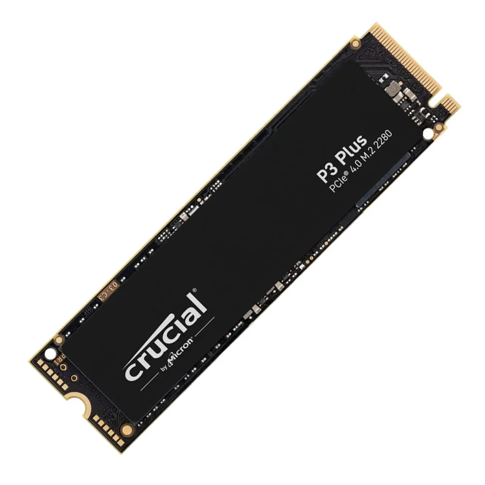 500GB SSD (เอสเอสดี) CRUCIAL P3 PLUS NVMe/PCIe4x4 M.2 2280 SSD 3D NAND (CT500P3PSSD8) - Image 3