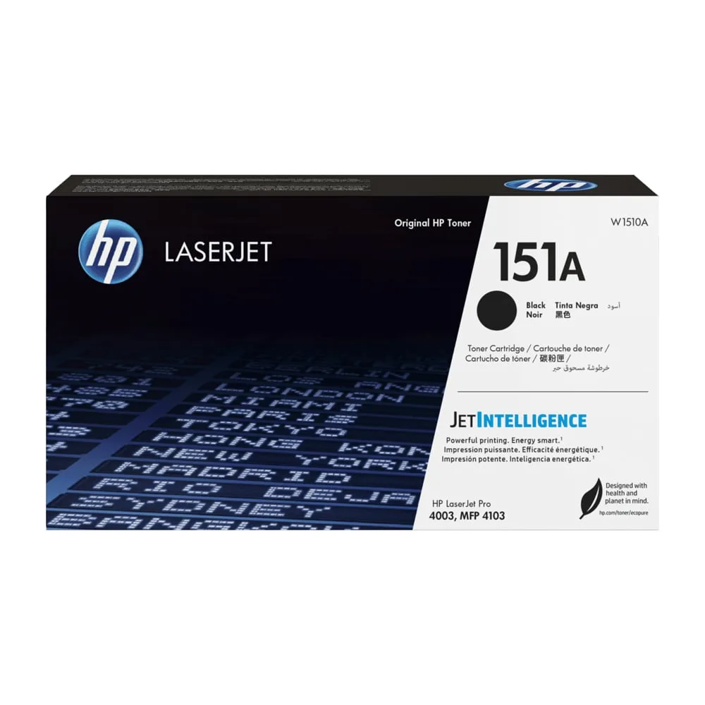 TONER HP (หมึกสำหรับเครื่องพิมพ์) LASERJET CARTRIDE HP151A BLACK (W1510A)