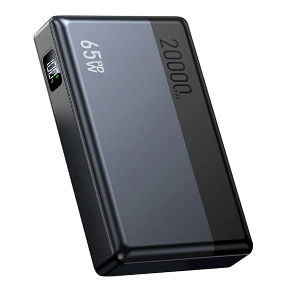 POWER BANK (แบตเตอรี่สำรอง) ALPHA-X PWB ALP20-16PD 65W 20K mAh (BLACK)