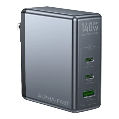 ADAPTER CHARGER (อะแดปเตอร์) ALPHA-X ADATER ALC-GAN140W A1C2 (BLACK)