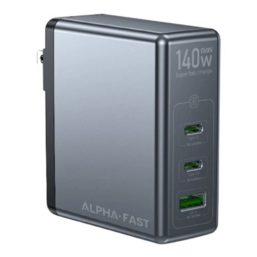 ADAPTER CHARGER (อะแดปเตอร์) ALPHA-X ADATER ALC-GAN140W A1C2 (BLACK)
