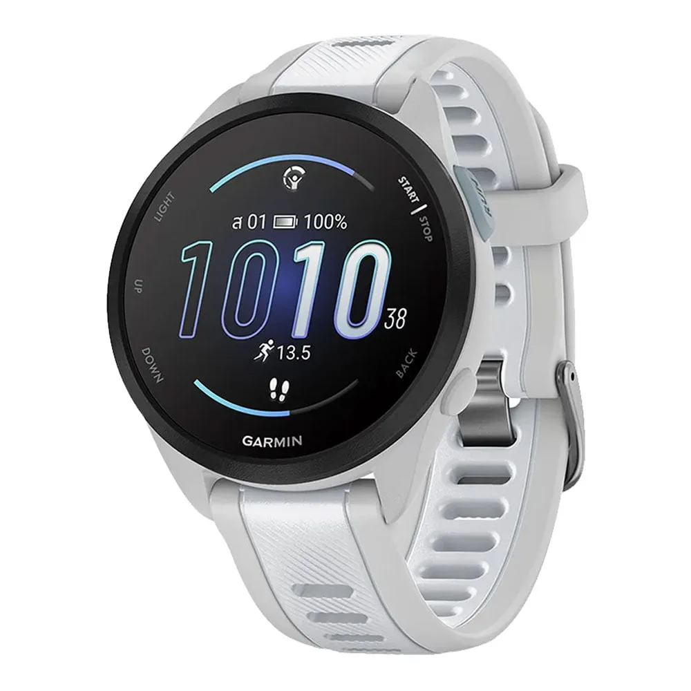 SMART WATCH (นาฬิกาอัจฉริยะ) GARMIN FORERUNNER 165 (MIST GRAY/WHITESTONE) (010-02863-A1)