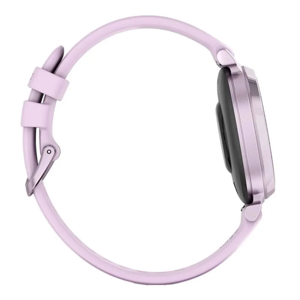 SMART WATCH (นาฬิกาอัจฉริยะ) GARMIN LILY 2 (METALLIC LILAC WITH LILAC SILICONE BAND) (010-02839-21) - Image 5