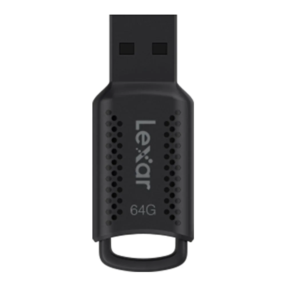 64 GB FLASH DRIVE (แฟลชไดร์ฟ) LEXAR JUMPDRIVE V400 64GB USB 3.0 (LXR-LJDV400064G) (BLACK)