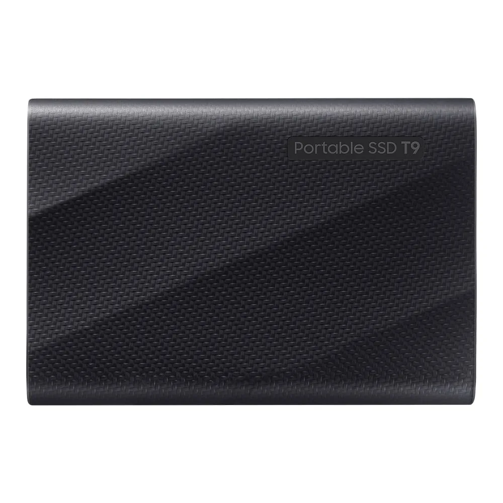 2 TB PORTABLE SSD (เอสเอสดีพกพา) SAMSUNG T9 (BLACK) (MU-PG2T0B/WW)