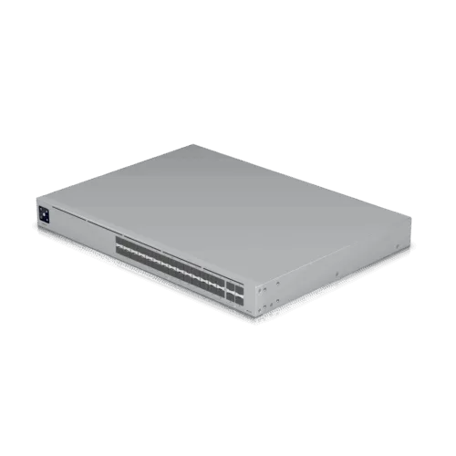 Ubiquiti Hub & Switch USW-PRO-AGGREGATION Hi-Capacity Aggregation 32-port Layer 3 switch made for high-capacity 10G SFP+ and 25G SFP28 connections. - Image 5