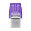 (DTDUO3CG3/64GB) 64 GB FLASH DRIVE (แฟลชไดร์ฟ) KINGSTON DATATRAVELER MICRODUO 3C