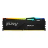(KF556C40BBA-16) 16GB (16GBx1) DDR5 5600MHz RAM (หน่วยความจำ) KINGSTON FURY BEAST DDR5 RGB (INTEL XMP) (BLACK)