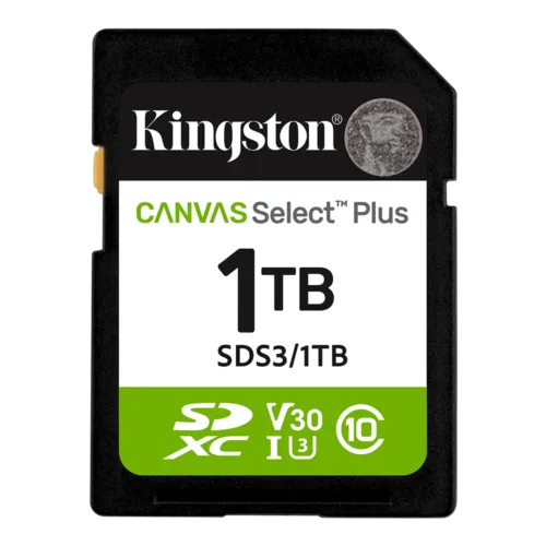 (SDS3/1TB) 1 TB SD CARD (เอสดีการ์ด) KINGSTON CANVAS SELECT PLUS
