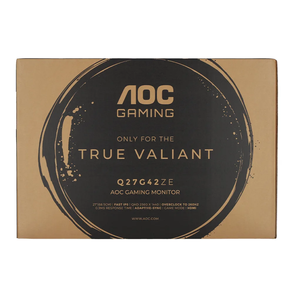 MONITOR (จอมอนิเตอร์) AOC Q27G42ZE/67 - 27 INCH IPS 2K 260Hz (OC) ADAPTIVE SYNC - Image 11