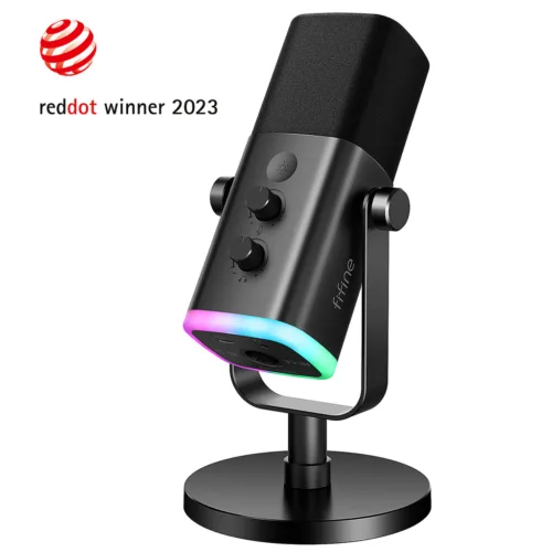 (503119299-4551) TAM8 Dynamic Mic w/Boom Arm(BM88) RGB BK
