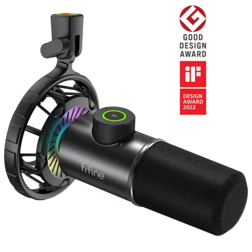 (503119299-3943) K658 USB-C Dynamic Mic RGB BK