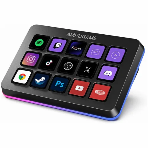 (541046433-4415) FiFine D6 Stream Controller BK
