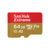 (SDSQXAH-064G-GN6MN) 64 GB MICRO SD CARD SANDISK EXTREME MICROSDXC CARD