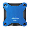 (600Q240GU31CBL) ADATA SD600Q 240GB Micro-USB – External SSD, Blue