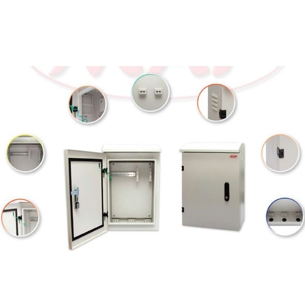 (CCTV-B) MAP CCTV-B Modern Outdoor Steel Cabinet (H75 x W50 x D23) - Image 3