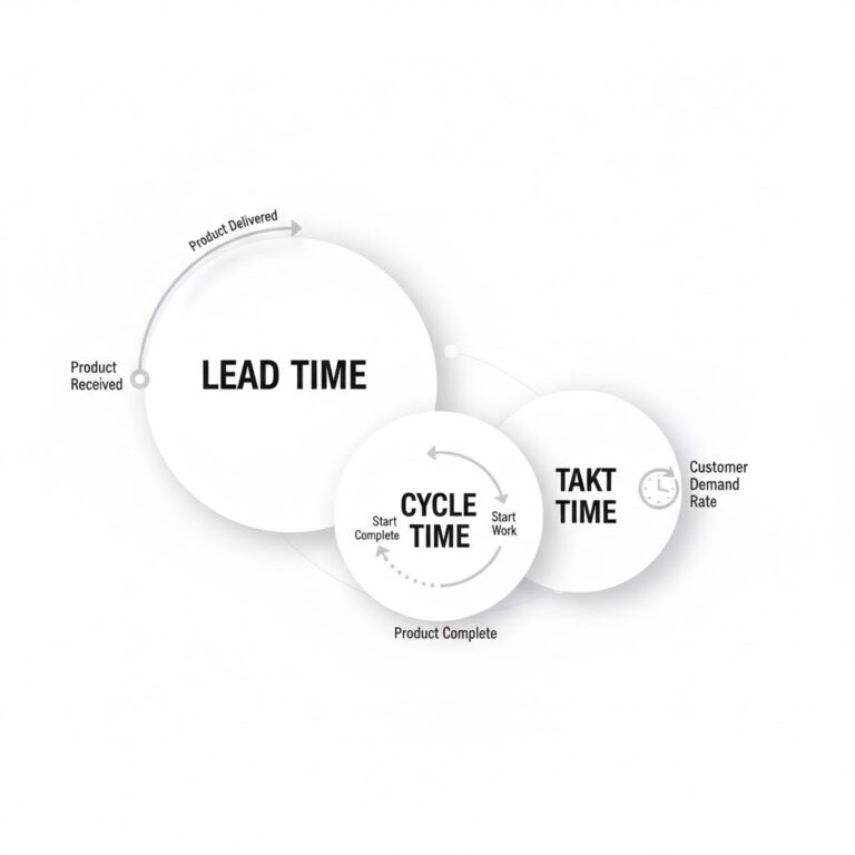 Lead Time vs Cycle Time vs Takt Time คืออะไร แตกต่างกันอย่างไร
