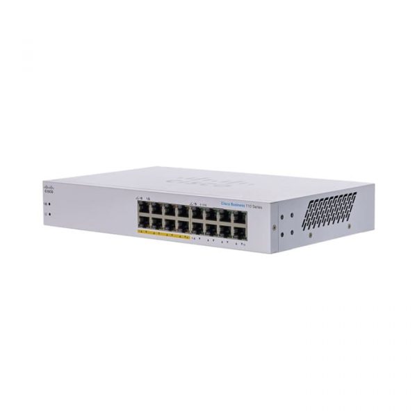 (CBS110-16PP-EU) Switch (สวิตช์) Cisco Business 110 Series 16G PoE