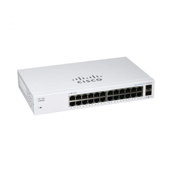 (CBS110-24T-EU) Switch (สวิตช์) Cisco Business 110 Series 24G/2SFP or 2G