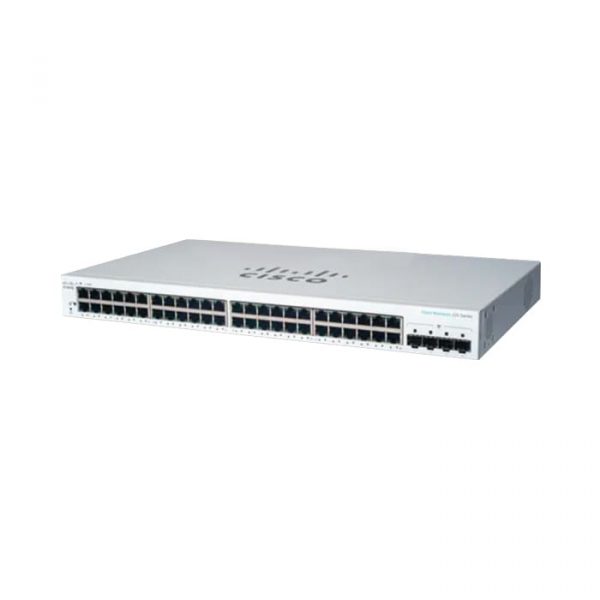 (CBS220-48T-4G-EU) Switch (สวิตช์) Cisco Business 220 Series 48G/4SFP
