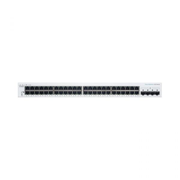 (CBS220-48T-4G-EU) Switch (สวิตช์) Cisco Business 220 Series 48G/4SFP