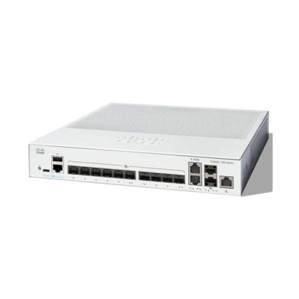 (C1300-12XS) Switch (สวิตช์) Cisco Catalyst 1300 Series 10SFP+/2 (10G) Combo