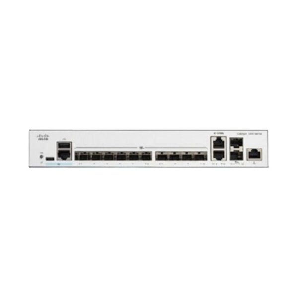(C1300-12XS) Switch (สวิตช์) Cisco Catalyst 1300 Series 10SFP+/2 (10G) Combo