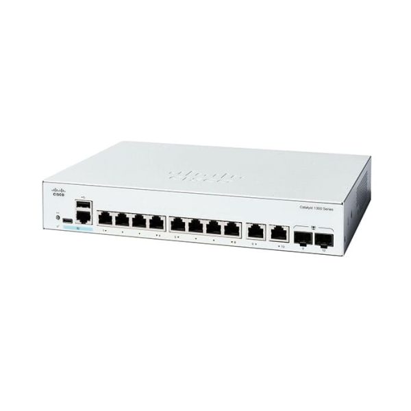 (C1300-8P-E-2G) Switch (สวิตช์) Cisco Catalyst 1300 Series 8G PoE/2SFP or 2G