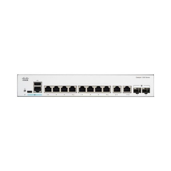 (C1300-8P-E-2G) Switch (สวิตช์) Cisco Catalyst 1300 Series 8G PoE/2SFP or 2G