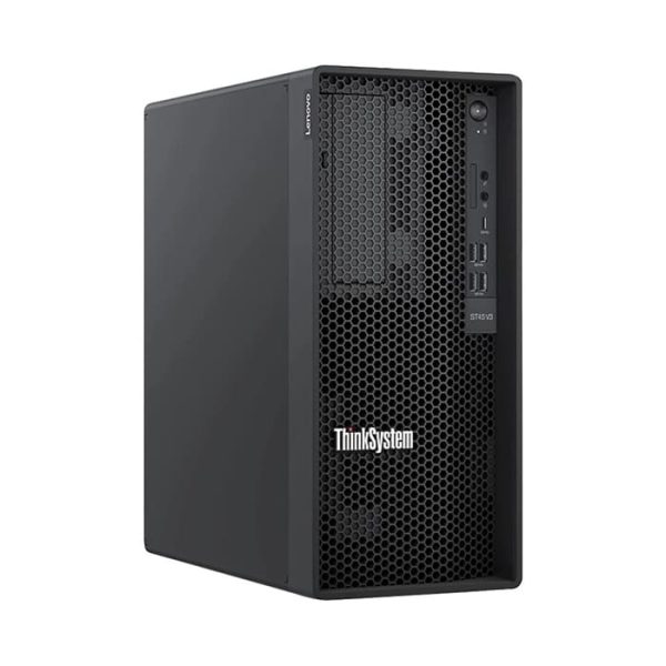 (7DH5CTO1WW) Server (เซิร์ฟเวอร์) Lenovo ThinkSystem ST45 V3 EPYC 4124P/4-Cores/16GB/2TB HDD