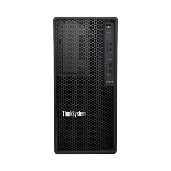 (7DH5CTO1WW) Server (เซิร์ฟเวอร์) Lenovo ThinkSystem ST45 V3 EPYC 4124P/4-Cores/16GB/2TB HDD