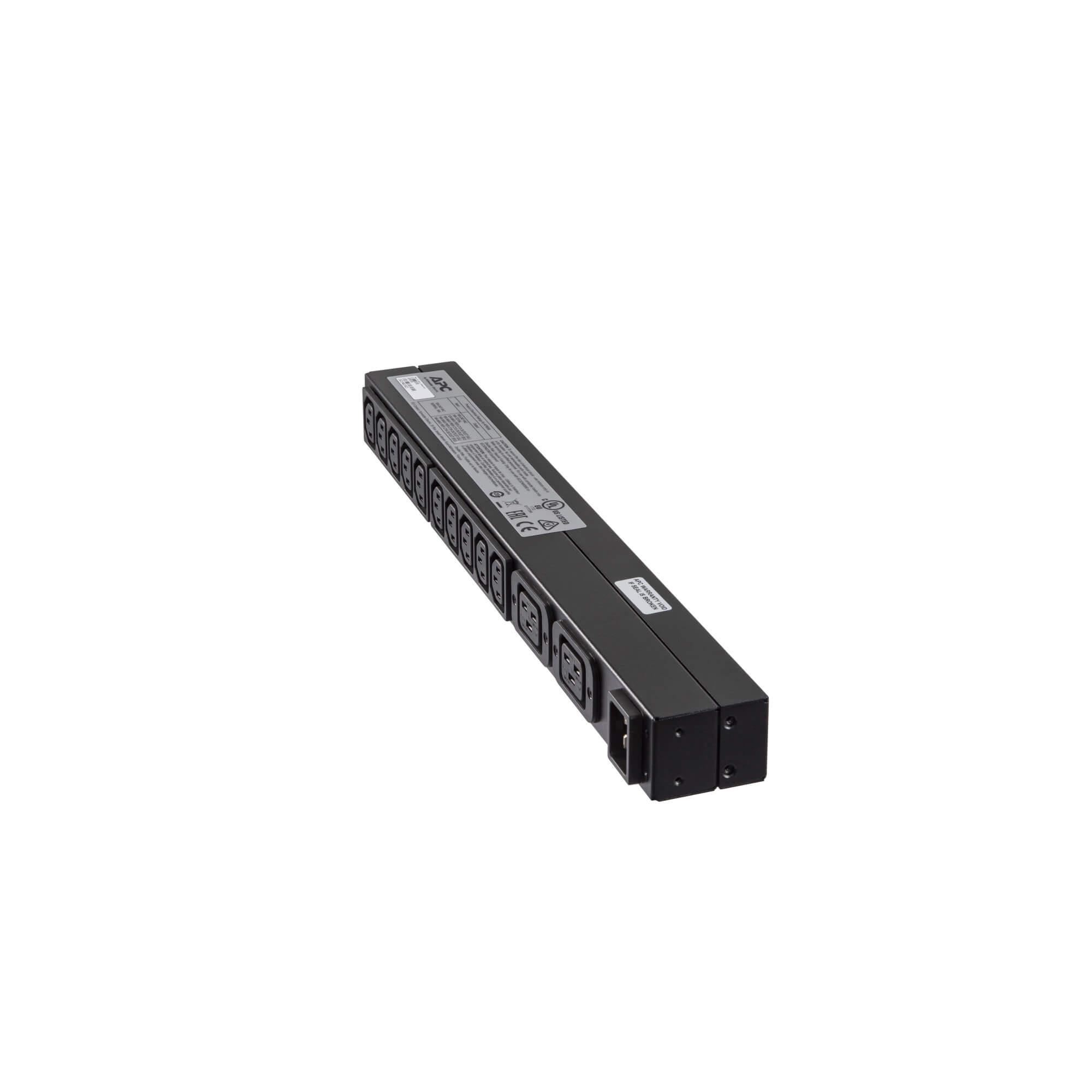 Rack PDU,Basic, 1U, 16A,208&230V, (10)C13 & (2)C19 - Image 4
