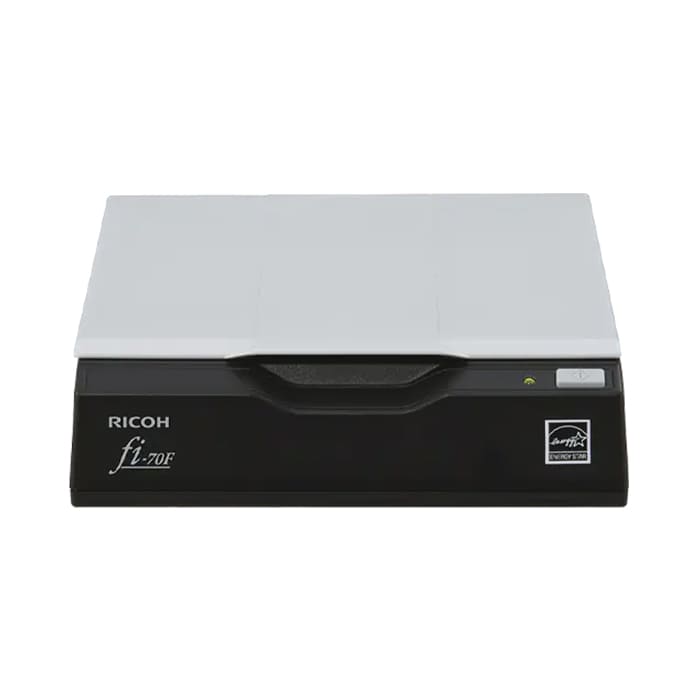 Ricoh Scanner fi-70F, A6 Size, Mono 0.9 sec., Color 1.3 sec., Flatbed, 600dpi, Support USB (Flatbed) - Image 4
