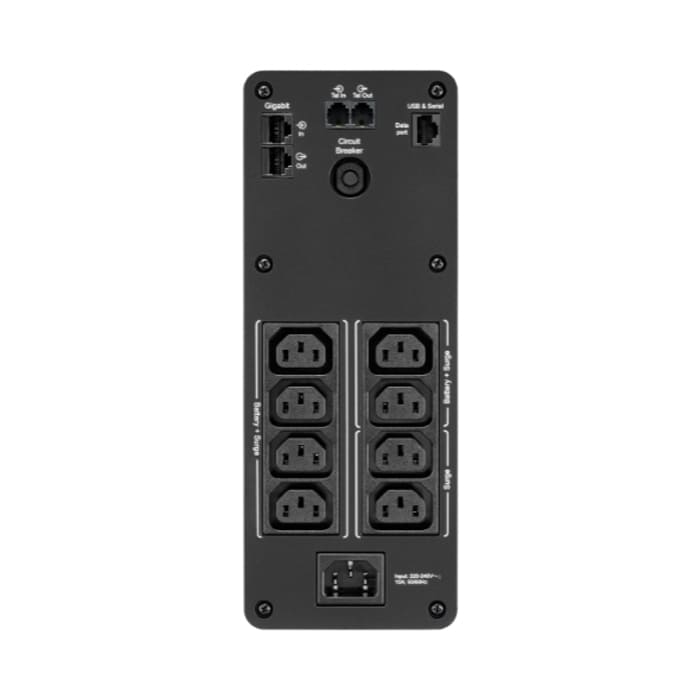 Back UPS Pro BR1600VA 8 Outlets AVR LCD - Image 3